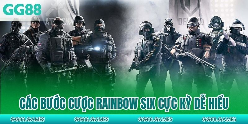 Các bước cược Rainbow Six cực kỳ dễ hiểu